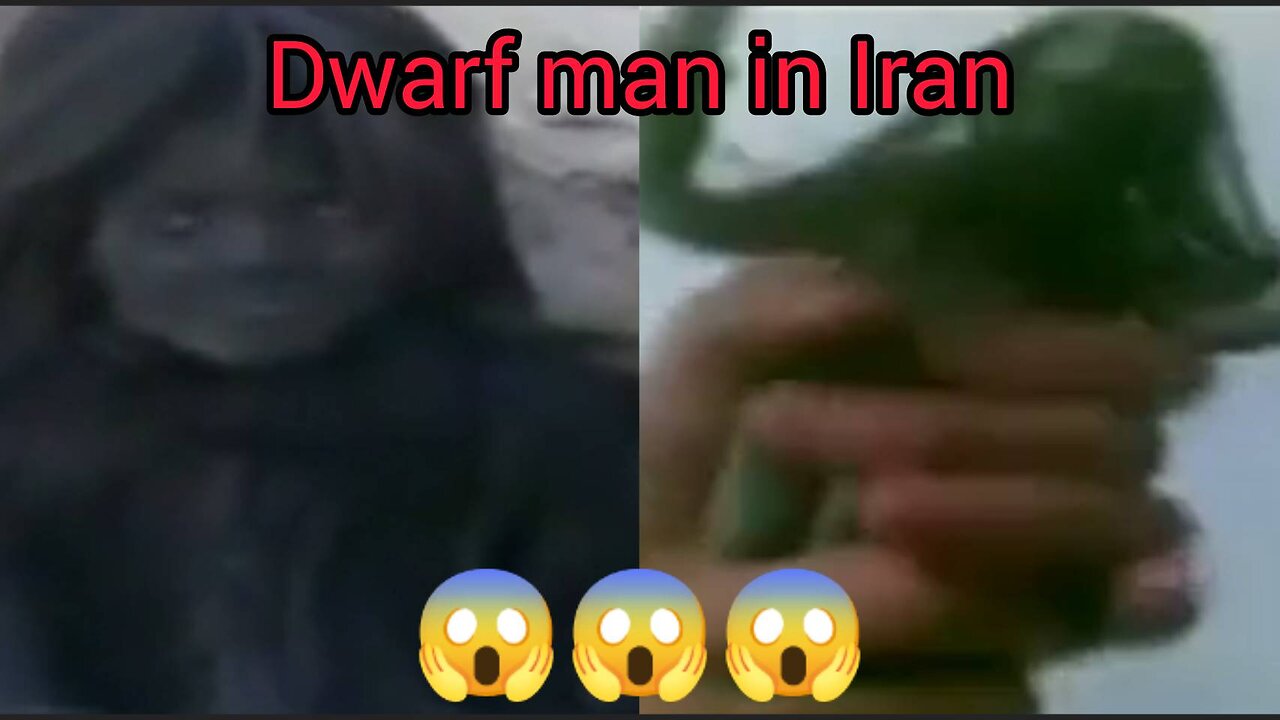 Dwarf Man in iran😱