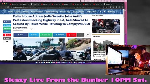 Full House Actress joins ANTIFA, Get's Housed!