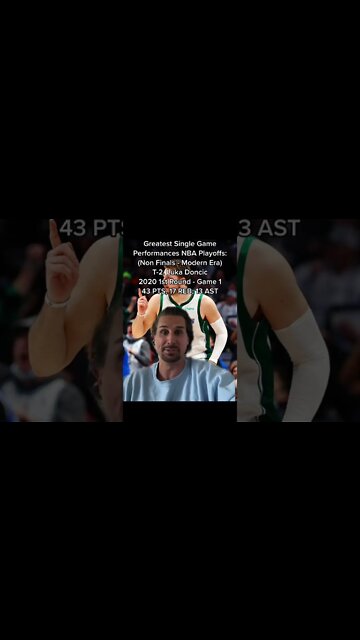 Greatest Playoff Performances (Non-NBA Finals Edition) Modern Era #shorts