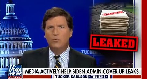 TUCKER CARLSON POINTS OUT HOW THE TRUTH IS PUNISHED. WHISTLEBLOWER FOR UKRAINE WAR IS ARESSTED