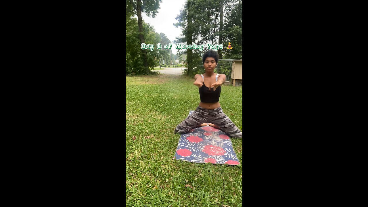 Day 8 of morning yoga 🧘‍♀️