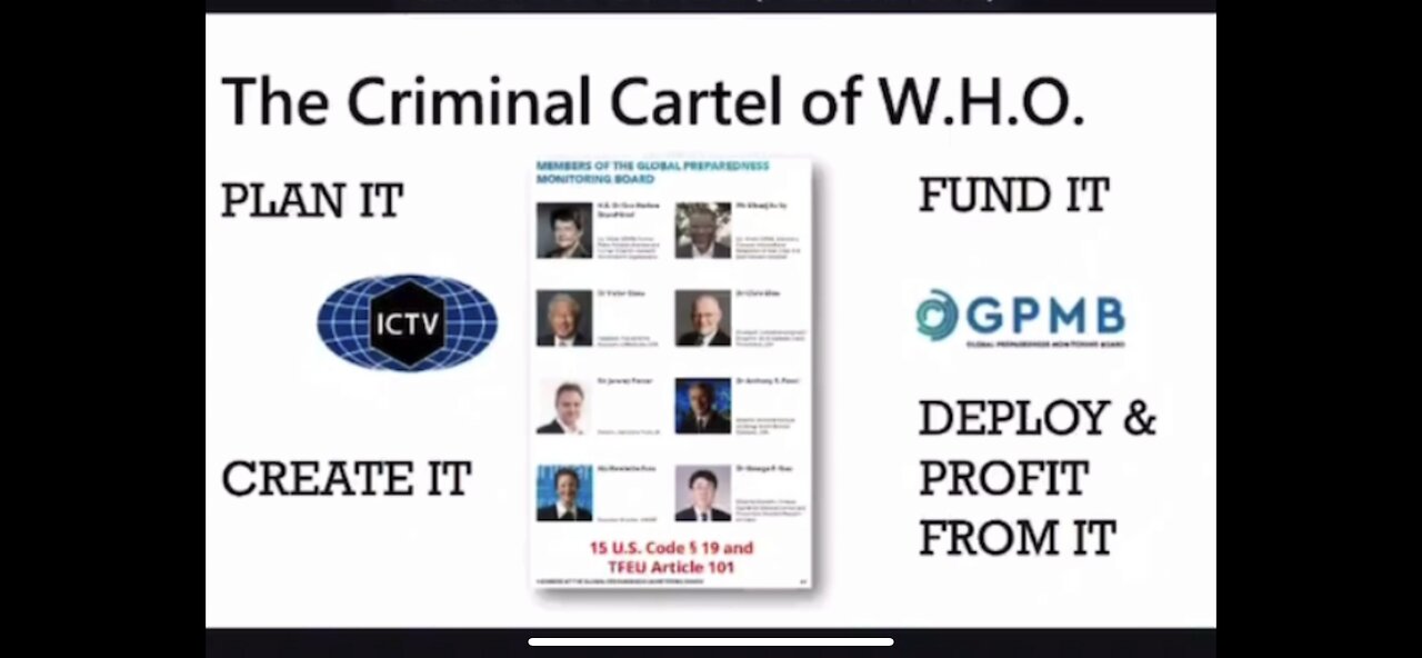 W.H.O HEALTH ORGANIZATION CRIMINAL ORGANIZATION EXPOSED. SEPTEMBER 2023