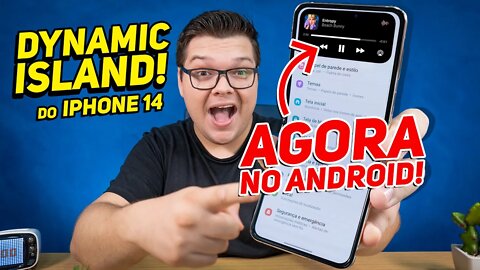 COMO INSTALAR O DYNAMIC ISLAND DO IPHONE 14 EM QUALQUER ANDROID!