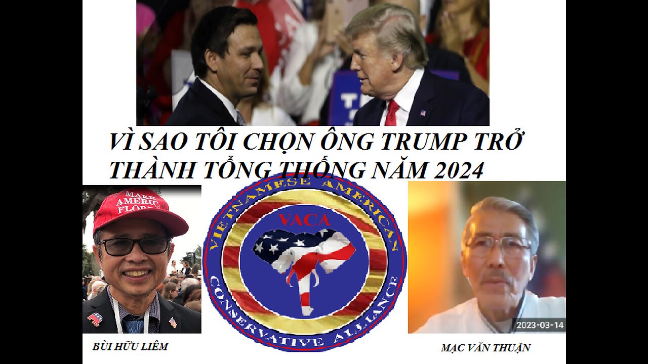 # BÀI 30: PHONGTHU# VÌ SAO TÔI CHỌN TỔNG THỐNG TRUMP NĂM 2023