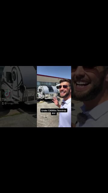 ULTRA LUXURY TEARDROP RV UNDER 2,000lbs! 2022 NuCamp Tag XL Boondock #shorts #rv