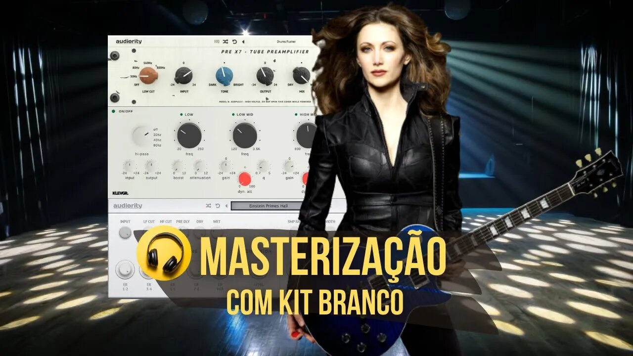 Masterização Com Kit Branco