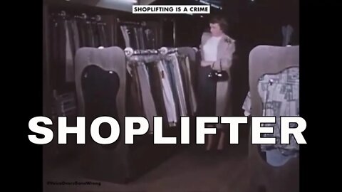 Old White Lady Shoplifting
