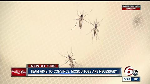 Purdue team says mosquitoes are necessary evil