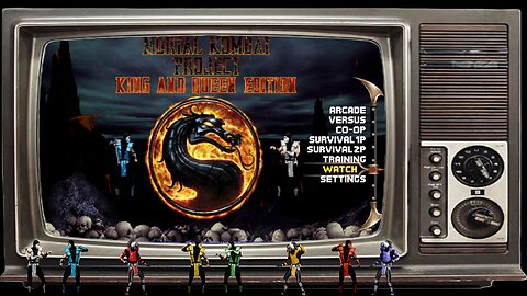 Mortal Kombat Project King & Queen Edition - Cyber Sub-Zero vs Reptile