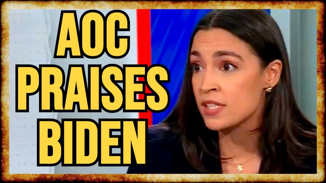 AOC PRAISES Biden's Record and Competency in CRINGE Interview