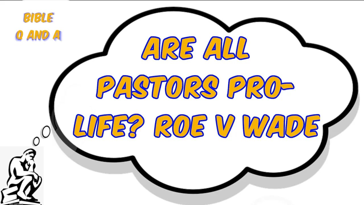 Are All Pastors Pro-Life?
