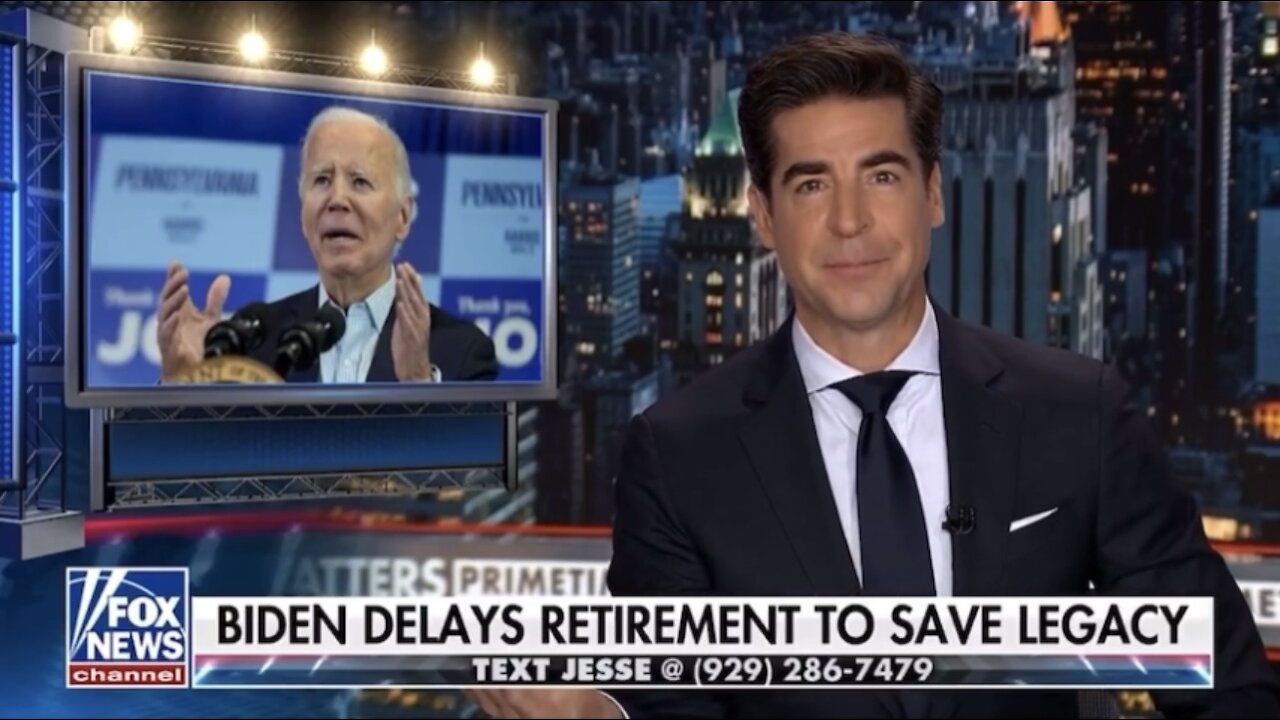 Bad News: Joe Biden is delaying his retirement to clean up his legacy