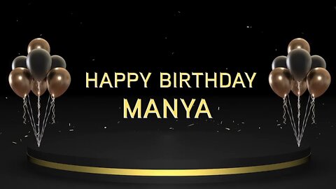 Wish you a very Happy Birthday Manya
