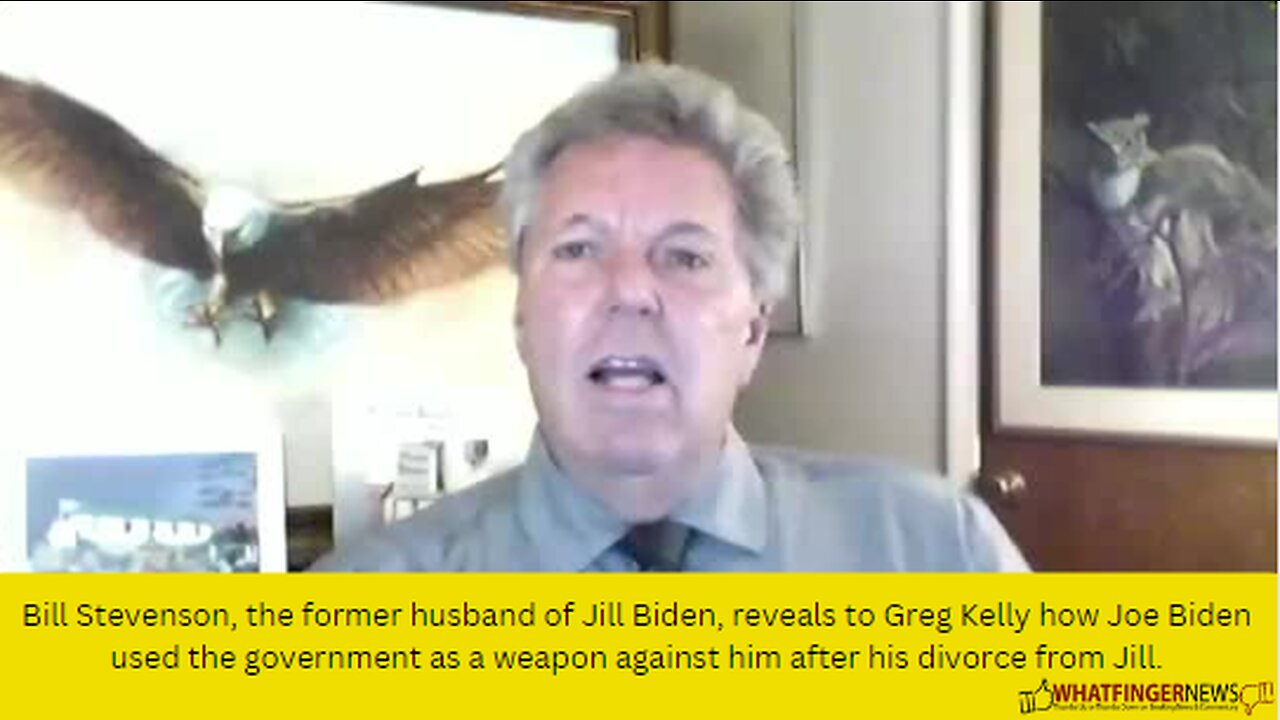 Bill Stevenson, the former husband of Jill Biden, reveals to Greg Kelly how Joe Biden