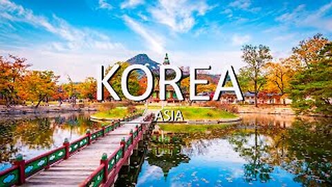 Korea (4K UHD) | Relaxing sleep music, relaxing piano music with nature video