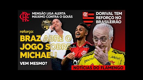 ALERTA MÁXIMO NO FLAMENGO! BRAZ ABRE O JOGO SOBRE VOLTA DE XODÓ DA NAÇÃO! REFORÇO PRA DORIVAL JR E+