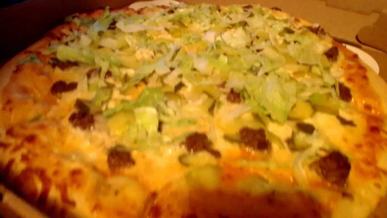 the big mack pizza