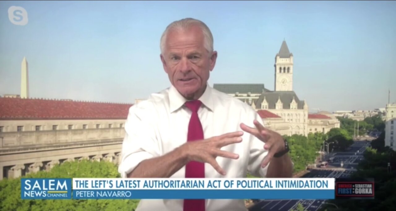 Peter Navarro explains what happened when the FBI took him into custody at the airport.