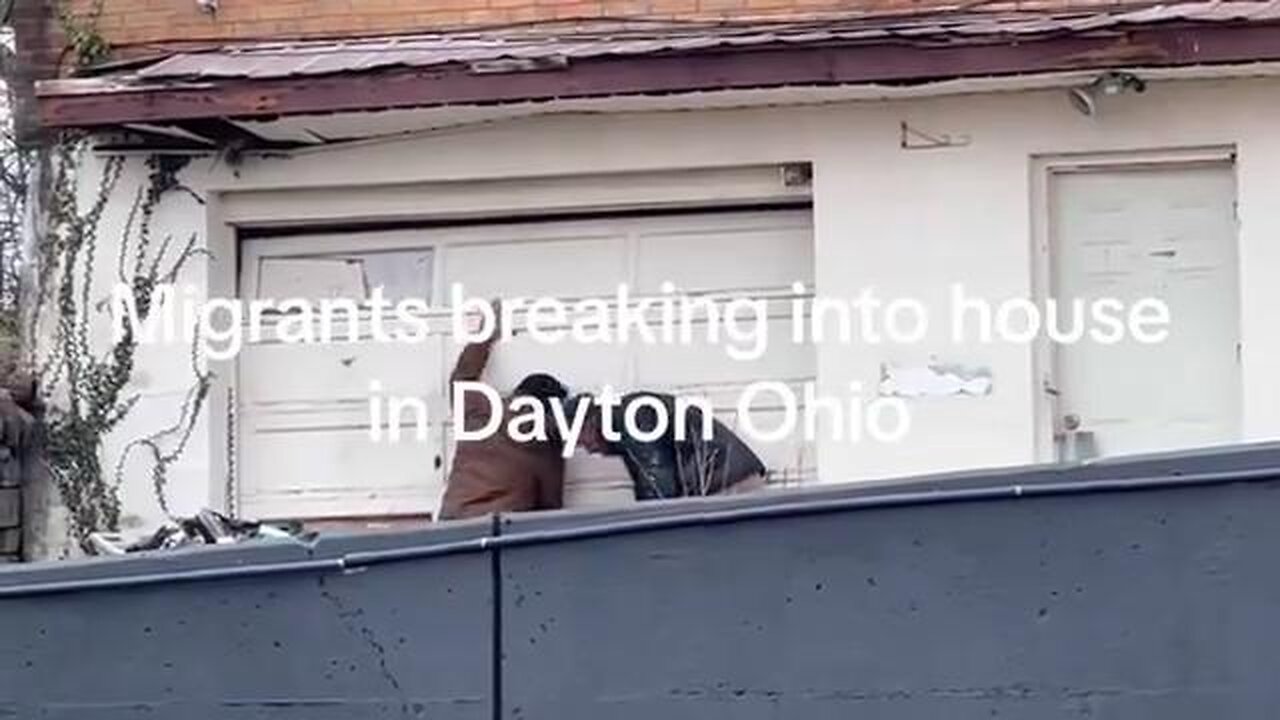 Illegal Immigrants Breaking Into Home In Dayton Ohio. Coming soon to a neighborhood near you!!