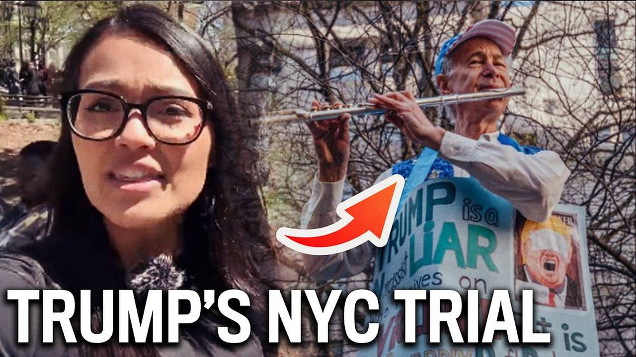 Savanah Hernandez Exposes Astro-Turfed Protests Outside Trump Trial