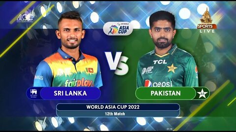 🔴LIVE PTV Sports | Asia Cup 2022 | Pak vs Sri T20 | Pakistan vs Sri Lanka Final