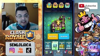 VOU ENCHER O BOLSO DE OURO NO CLASH ROYALE PARTE 1