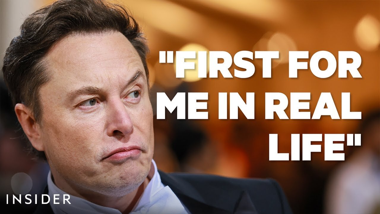 "First for me in real life" Elon Musk at Dave Chappelle's Comedy Show