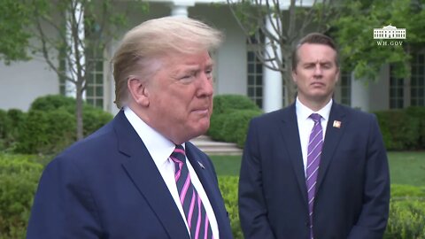 President Trump Delivers Remarks Upon Departure