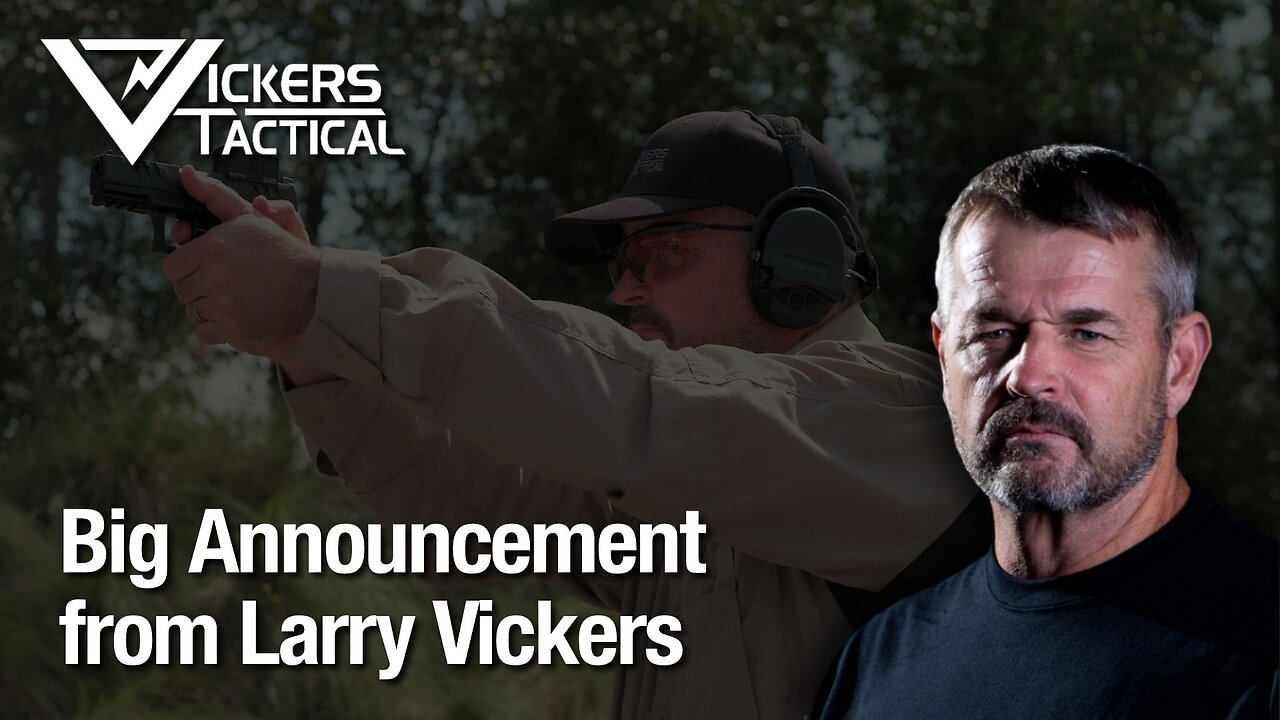 Big Announcement from Larry Vickers