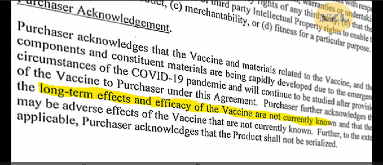 Pfizer’s Government Contract – Pfizer’s mRNA (Covid-19) Contract says it All!