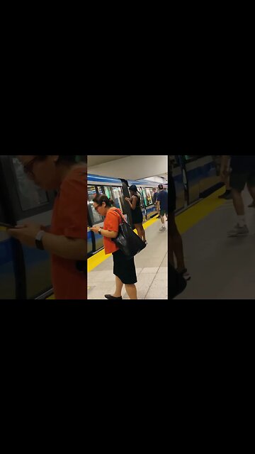 Staggering Montréal metro