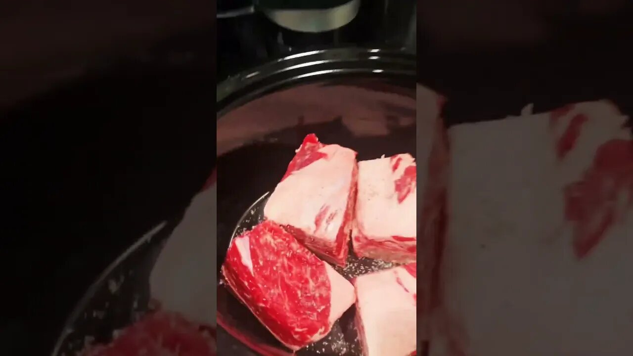 Slow Cooking Beef Short Ribs for Greatness! #shorts #shortribs #carnivore #keto #ketovore