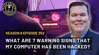 What are 7 warning signs that my computer has been hacked?