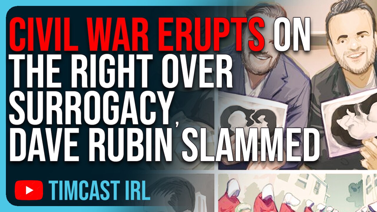 Civil War ERUPTS On The Right Over Surrogacy, The Quartering SLAMS Dave Rubin