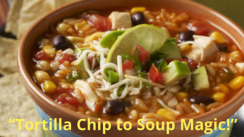 "Revolutionize Your Chips: Discover the Ultimate Chicken Tortilla Soup Recipe! 🍗🌽