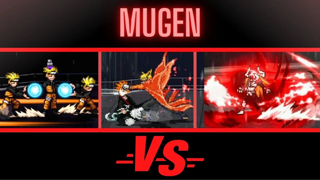 Naruto All Forms VS Ichigo All Forms - Mugen Jump Force v10 Plus