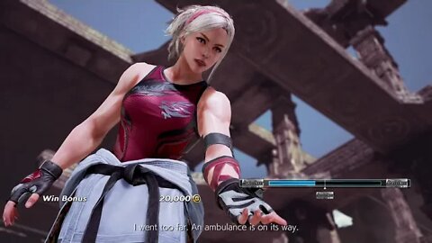 Tekken 7 Lidia Sobieska Arcade Mode [4K 60FPS] Strong Karate Girl from Polska