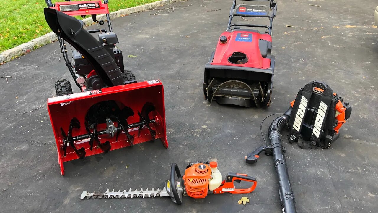 Criagslist Jack Potlot #5 Echo Blower Hedge Trimmer MTD 28" Snow Blower Toro Snow Commander