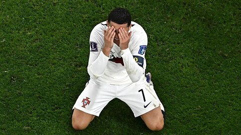 Cristiano Ronaldo Crying Worldcup 2022