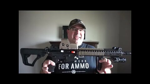Range and initial accuracy test of the Daniel Defense M4A1