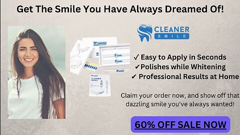 Cleaner Smile Teeth Whitening Kit | HOW TO WHITEN TEETH IN 6 DAYS