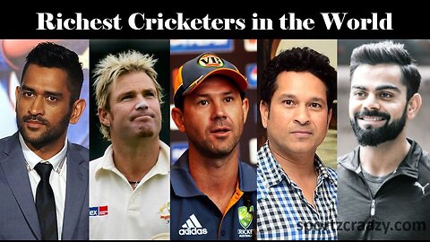 Richest Cricketers In The World Start of 2023 | Catch By Nazim