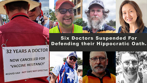 Six Doctors Suspended For Defending their Hippocratic Oath.