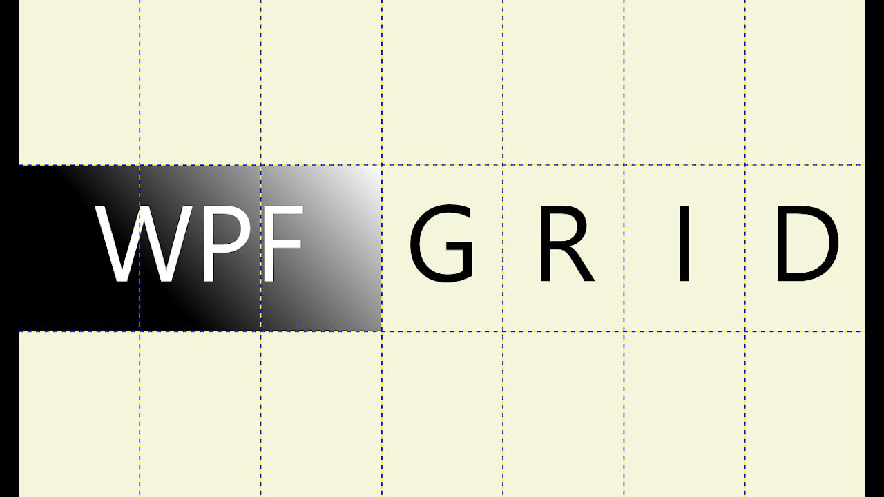 WPF | Layout Panels | 1.GRID | HD