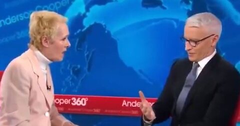 Stunned Anderson Cooper Cuts To Commercial When Trump Accuser E. Jean Carroll Calls Rape "Sexy"
