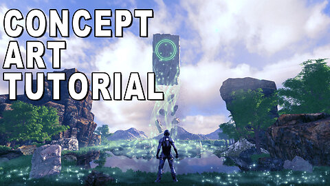 Concept Art Tutorial - Mysterious Element
