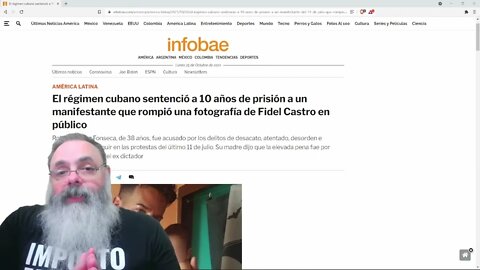 Homem sentenciado a 10 anos de cadeia por rasgar foto de Fidel Castro — PETER TURGUNIEV