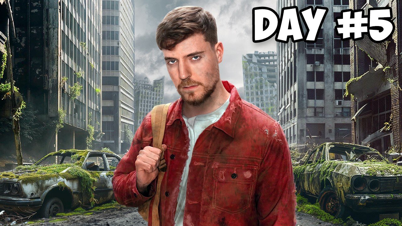 I Survived 7 Days In An Abandoned City #mr.beast #mr.BeastGaming #MR.BeastVideo