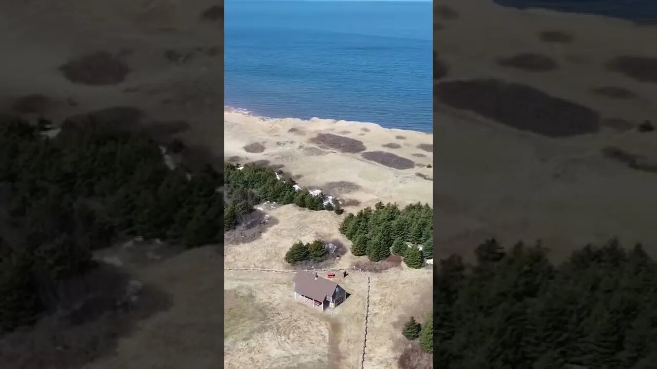 Me and my girlfriend scenic drone shot