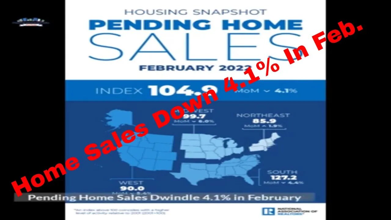 Pending Home Sales Dwindle 4.1% in February